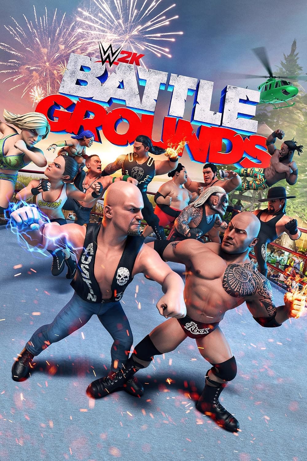 WWE 2K Battlegrounds (PC) Steam Key